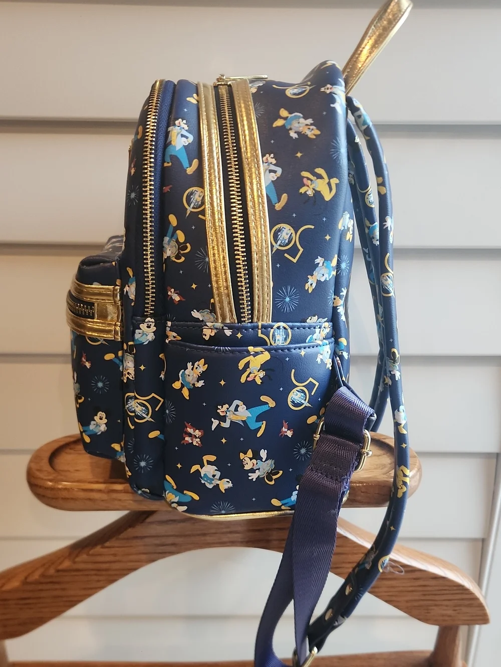 Walt Disney World 50th Anniversary Mickey and Friends Loungefly Backpack